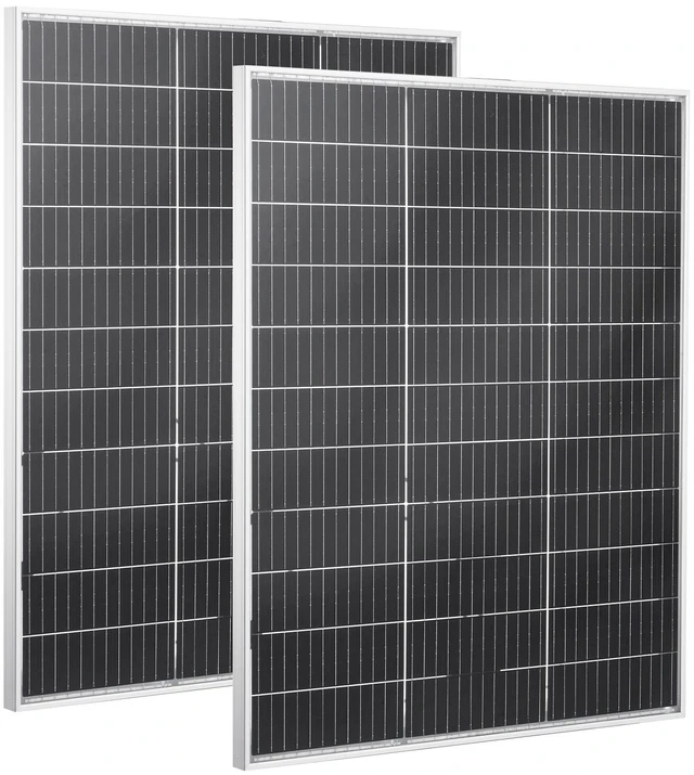 Alt view image 15 of 15 - VEVOR 2PCS 100W Bifacial Solar Panels, 23% High-Efficiency N-Type Monocrystalline PV Module with MC4 Output & Aluminum Frame, IP67 Waterproof Solar Panel for Car Boat RV Flat Rooftop Off-Grid