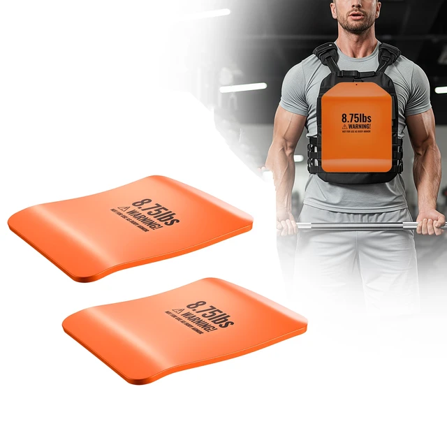 Alt view image 8 of 8 - VEVOR Curved Weight Vest Plates, 8.75 LB Pairs, Premium Steel Tactical Weighted Plates for Vest, Ergonomic Design, for Strength Endurance Training, Running, Jogging, Fitness, Heavy Workouts