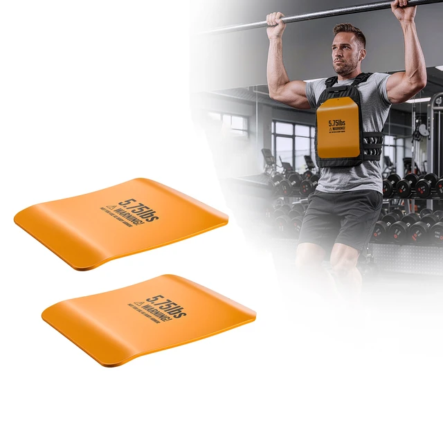 Alt view image 8 of 8 - VEVOR Curved Weight Vest Plates, 5.75 LB Pairs, Premium Steel Tactical Weighted Plates for Vest, Ergonomic Design, for Strength Endurance Training, Running, Jogging, Fitness, Heavy Workouts