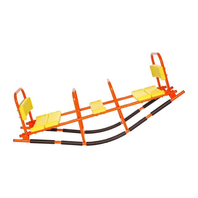 Alt view image 2 of 2 - VEVOR Kids Seesaw 200 lbs Capacity Metal Rocking Teeter Totter with Handles