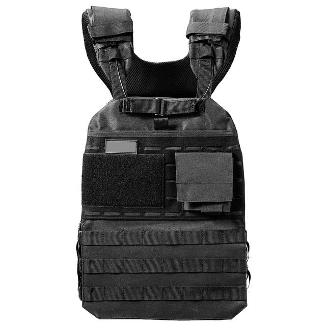 Alt view image 8 of 8 - VEVOR Weighted Vest, Body Weight Vest with Shoulder Pad, and Reflective Stripe, Exercise Set for Men Women, Workout Equipment for Strength Training, Running, Jogging, Fitness, Muscle Building
