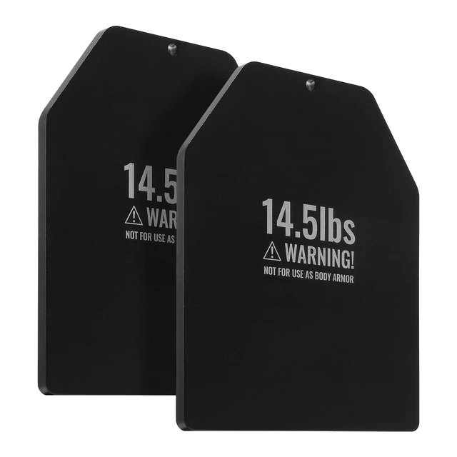 Alt view image 8 of 8 - VEVOR Weight Vest Plates, 14.5 LB Pairs, Premium Steel Weighted plates, Contoured Ergonomic Fit WODs, Additional Weight for Weight Vests, for Strength Training, Running, Fitness, Heavy Workouts