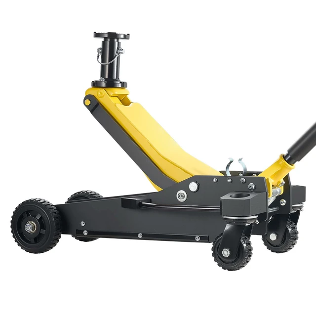 Alt view image 8 of 8 - VEVOR Floor Jack, 3 Ton (6614 lbs) Capacity, Aluminum & Steel Racing Floor Jack with Dual Pistons Quick Lift Pump & Extension Post, Hydraulic Trolley Car Lift for SUV Pickup, Lifting Range 5.9"-29.3"