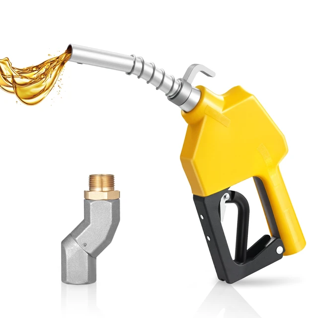 Alt view image 2 of 2 - VEVOR 3/4 in NPT Automatic Fuel Nozzle 0.78 in Spout Auto Shut Off Gas Nozzle