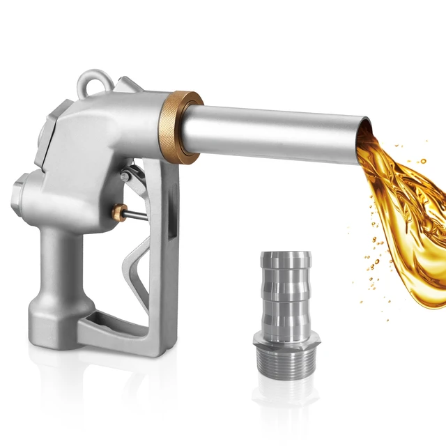 Alt view image 9 of 9 - VEVOR 1.5 in Barb Automatic Fuel Nozzle 1.5 in Spout Auto Shut Off Gas Nozzle