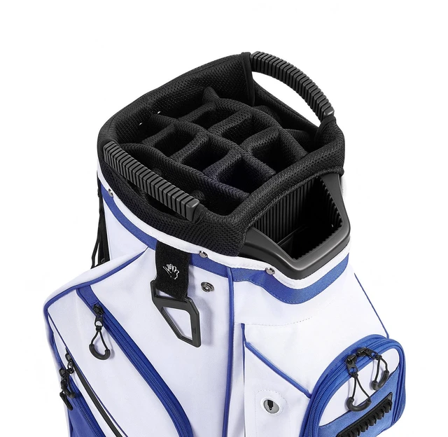 Alt view image 8 of 8 - VEVOR Golf Cart Bag, 15 Way Top Divider Organizer, Golf Club Bag with Full-length Divider, Storage Pockets, Ergonomic Shoulder Strap, Rain Hood, Smooth Zippers, Lightweight Polyester for Men & Women