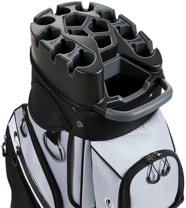 Alt view image 8 of 8 - VEVOR Golf Cart Bag, 14 Way Top Divider Organizer, Golf Club Bag with Full-length Divider, Handles, Storage Pockets, Shoulder Strap, Rain Hood, Smooth Zippers, Lightweight Polyester for Men & Women