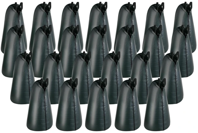 Main image of VEVOR 20 Gallon Tree Watering Bags, 25 Pack 3-4 Hours Slow Release Gator Bags for Trees, Heavy Duty PE Tree Drip Irrigation Bag with Zipper, Durable & Reusable Deep Root Shrub Watering Bag
