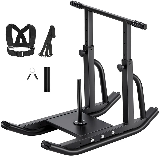 Alt view image 2 of 2 - VEVOR Weight Power Pull Push Sled Workout Fitness Strength Speed Training Sled Black