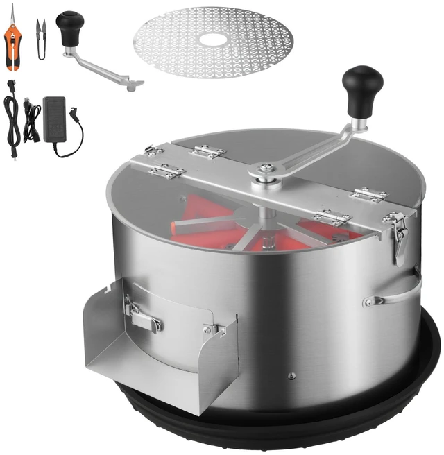 Alt view image 9 of 9 - VEVOR 16in Manual & Electric Bud Leaf Trimmer Machine Visual Cutting Sharp Blade