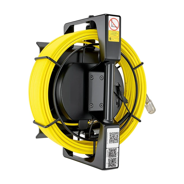 Alt view image 8 of 8 - VEVOR 2026 Upgraded Sewer Camera with WiFi, 65.6ft/20m Drain Pipeline Camera, IP68 Snake Plumbing Cameras with Light- 12 LEDS, Wireless WiFi Connectivity to Phone/Tablet for Sewer Duct Pipe Inspection