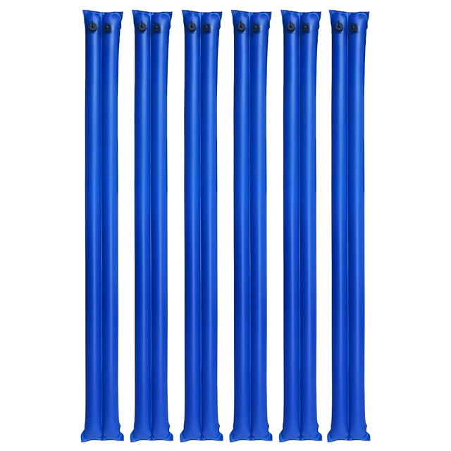Alt view image 9 of 9 - 26 Gauge Double Chamber Water Bags for Winter Pool Cover 6 Packs 8 ft