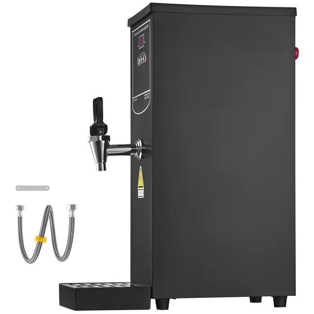 Alt view image 8 of 8 - VEVOR Commercial Water Boiler, Electric Hot Water Dispenser with 316 Stainless Steel Heating Tube, 1500W Step-by-step Fast Heating 50L per Hour Hot Water Boiler, for Coffee Tea Restaurant Office