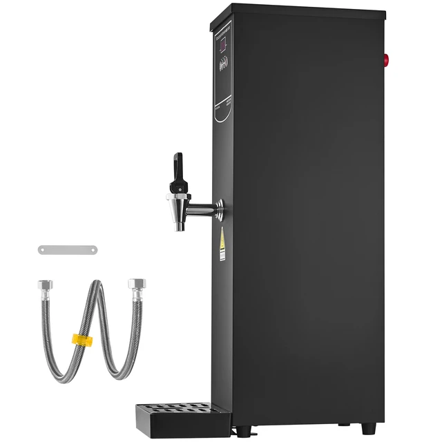 Alt view image 8 of 8 - VEVOR Commercial Water Boiler, Electric Hot Water Dispenser with 316 Stainless Steel Heating Tube, 1500W Step-by-step Fast Heating 50L per Hour Hot Water Boiler, for Coffee Tea Restaurant Office