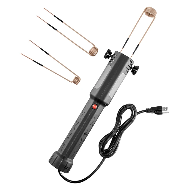 Alt view image 9 of 9 - VEVOR Induction Heater Bolt Removal, 1100W 110V Magnetic Induction Heater Kit, Handheld Nut Buster Tool, Mini Heating Machine for Rusty Screw Removing, Car Garage Repairing Tools with 3 Coil