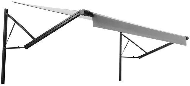 Main image of VEVOR Motorized RV Awning Complete Kit, 21.06FT Electric Retractable RV Awning with Aluminum Alloy Frame & Waterproof Fabric, Outdoor Camping Trailer Awnings Fit Most RVs (21FT Type, Gradient Gray)