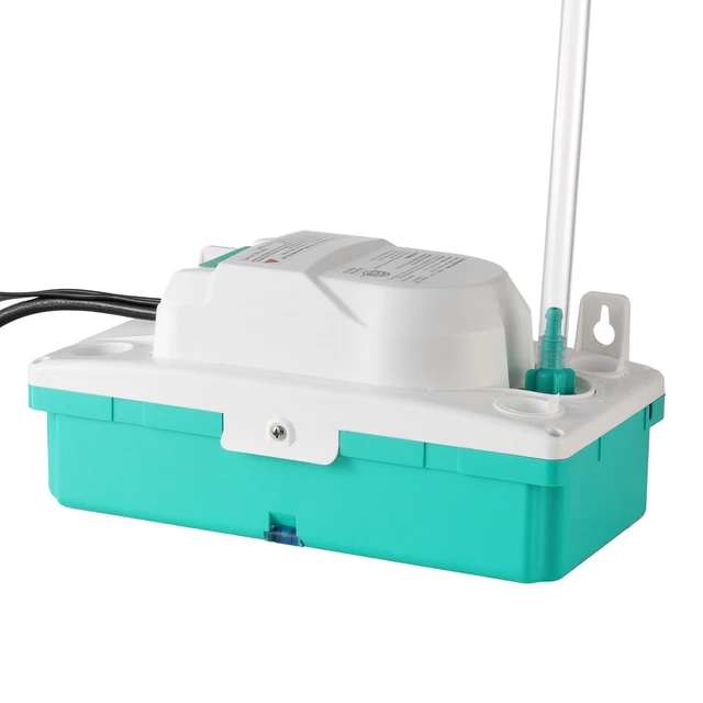 Alt view image 8 of 8 - VEVOR Condensate Pump, 1/24 HP, 110 GPH, 24 ft Lift, 100-240V Automatic AC Condensation Removal Pump with Safety Switch & 20 ft Tubing, for Air Conditioner, Dehumidifier, HVAC, Furnace, Ice Maker