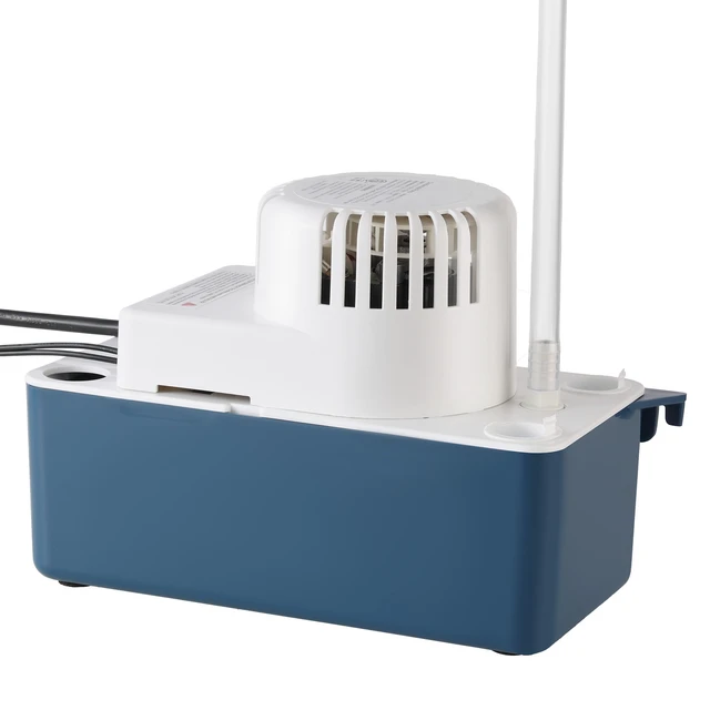 Alt view image 8 of 8 - VEVOR Condensate Pump, 1/33 HP, 100 GPH, 22 ft Lift, 115V Automatic Condensation Removal Pump with Safety Switch & 20 ft Tubing, for Air Conditioner, Dehumidifier, HVAC, Furnace, Ice Maker Water Drain