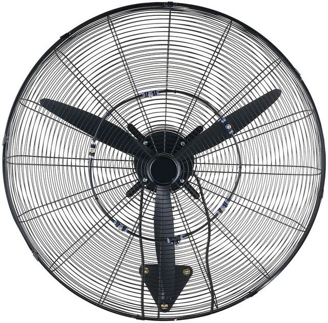 Main image of VEVOR Wall Mount Fan, 30 in Wall Mounted Hanging Fan with Oscillating & Mist, IP44-rated, 3-Speed, Powerful Air Reach, Mechanical Control, Long Airflow for Industry, Commercial, Garage, Workshop, Gym