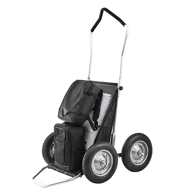 Alt view image 9 of 9 - VEVOR Game Carts for Hunting, 500LBS Deer Cart Game Hauler, Heavy-Duty Crawler Cart, All-Terrain Folding Deer Hauling Cart with Shock-Absorbing Tires, Utility Gear Dolly for Hunting Fishing Hiking