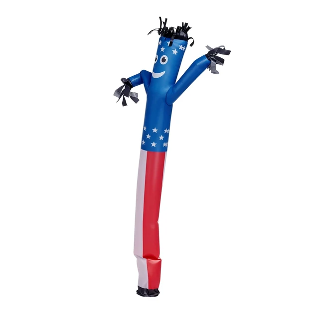 Alt view image 9 of 9 - Inflatable Tube Man, 20-Feet Tall, Wacky Waving Dancing Tube Guy, Wind Flying Arm Flailing Air Puppet, 18-Inch for Outdoor Advertising, Business Store, Increase Visibility (Blower Not Included)