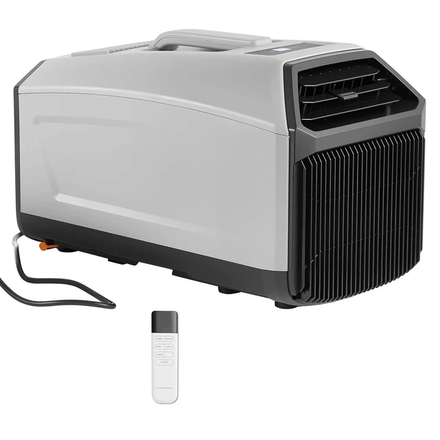 Alt view image 8 of 8 - VEVOR Portable Camping Air Conditioner 3050 BTU, Tent AC Unit with Hose, Remote & Touch Control, 6190°F Adjustable, 150 m³/h High Airflow, Low Noise, Ideal for Tent. RV, Outdoor Cooling, Dark Grey