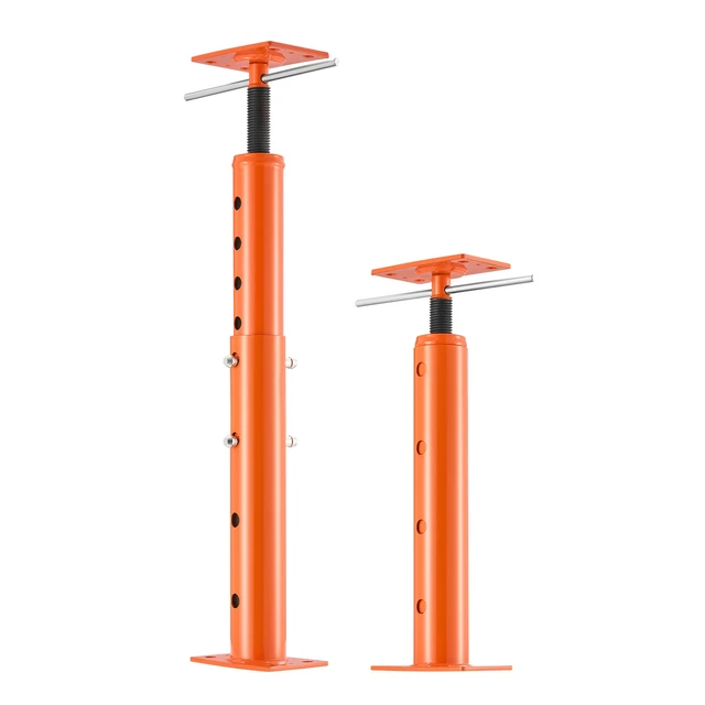 Alt view image 2 of 2 - Vevor House Floor Jacks, 2 Pack 19-36 Inch Height Range, 18000 lbs Max Load Capacity, Adjustable Support Beam Basement Jack Post Pole for Leveling, Lift Steel Telescoping Post for Temporary Support