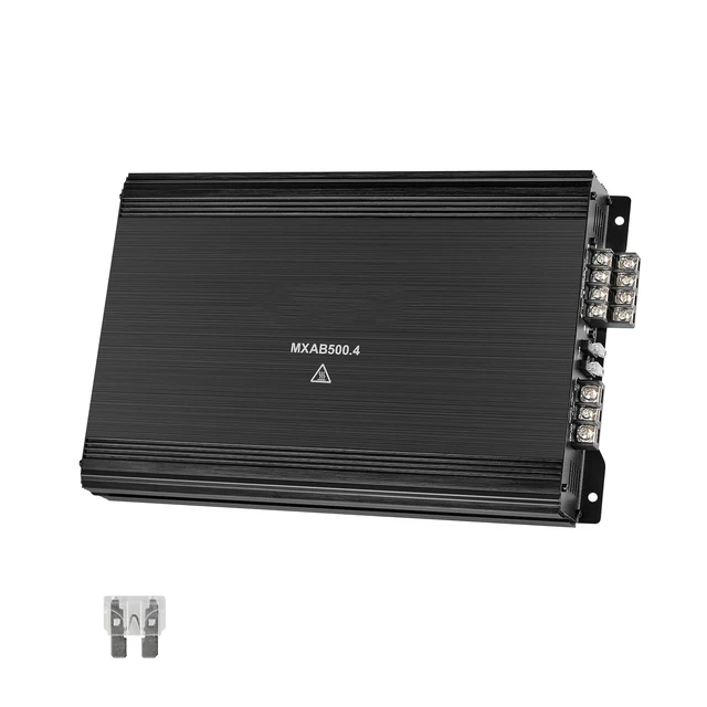 Alt view image 8 of 8 - VEVOR 4 Channel Car Audio Amplifier 2 Ohm Stable Bridgeable Class A/B Full Range Amp Max Power 4 x 250W @ 4 Ohm / 4 x 500W @ 2 Ohm for Car SUV Truck Off-Road