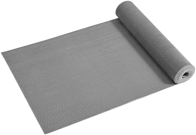 Alt view image 8 of 8 - VEVOR Drainage Mat, 3 x 16.4 ft, PVC Non Slip Commercial Floor Mat, Wet Area Water Drain Splash Matting Hollow Doormat Roll, for Outdoor Indoor Restaurant Swimming Pool Patio Bathroom Washroom, Gray