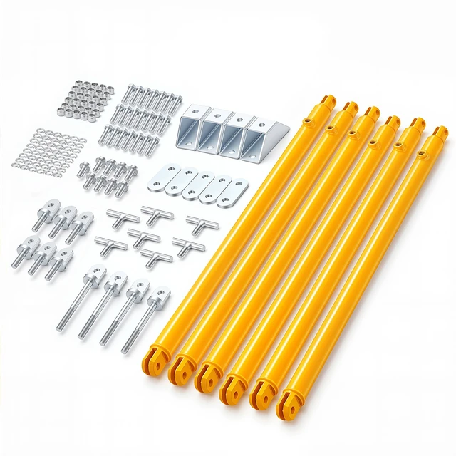 Alt view image 8 of 8 - VEVOR JT's Strong Arm Jack Stabilizer Kit 191025, Fits for 5th Wheel RV and Travel Trailer Kit, Fifth-Wheel Jack Stabilizer for Telescopic System, Reduces Chassis Movement, Easy Bolt-On Installation