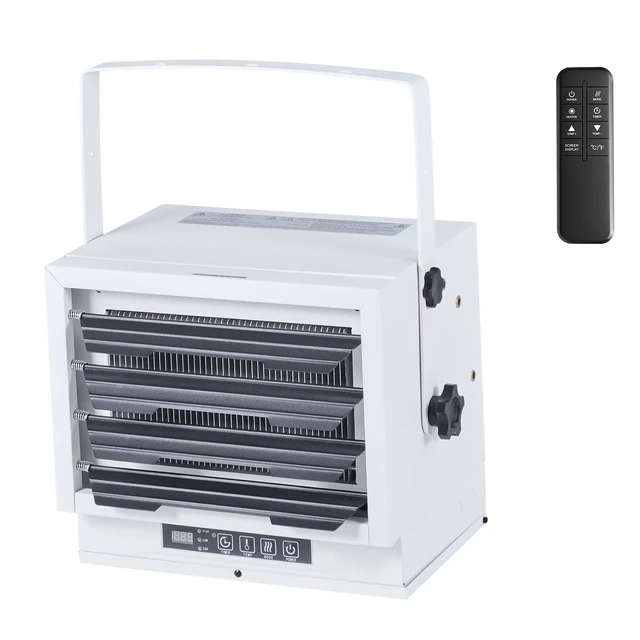 Alt view image 2 of 2 - VEVOR Electric Garage Heater 8500W with Remote Control Ceiling for Workshop