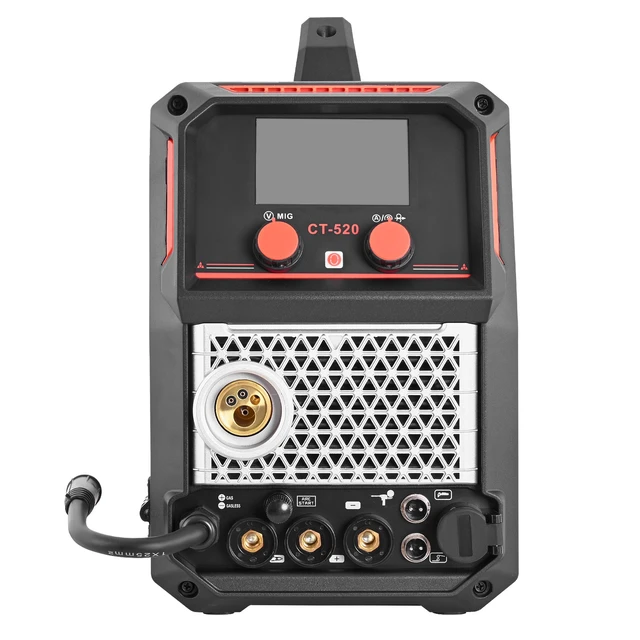 Alt view image 15 of 15 - 5-in-1 Plasma Cutter Welder Combo - CUT/TIG/Gas MIG/Flux MIG/MMA, 50A Non-Contact Plasma Cutting Machine & 200A Synergic Welder, 110V/220V Aluminum Pulse Mig Welder Compatible with Spool Gun