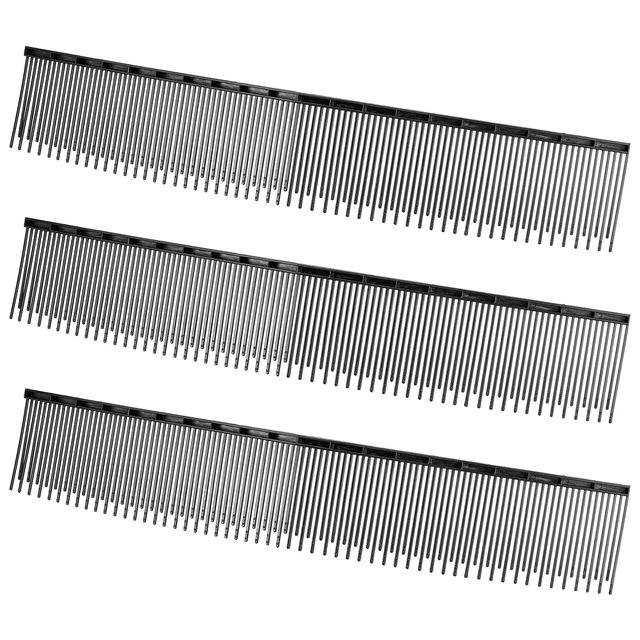 Alt view image 8 of 8 - VEVOR 3 Packs Lawn Sweeper Brush Replacement, Compatible with VEVOR 26 in Lawn & Leaf Collector Sweepers, Yard Sweeper Brush Paddle with Durable V-Shaped Bristles for Easy Grass Leaf Cleanup