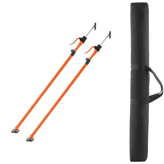 Alt view image 9 of 9 - VEVOR 2Pcs Cabinet Jack Support Pole 49.2-114.6 in Telescopic Quick Support Rod