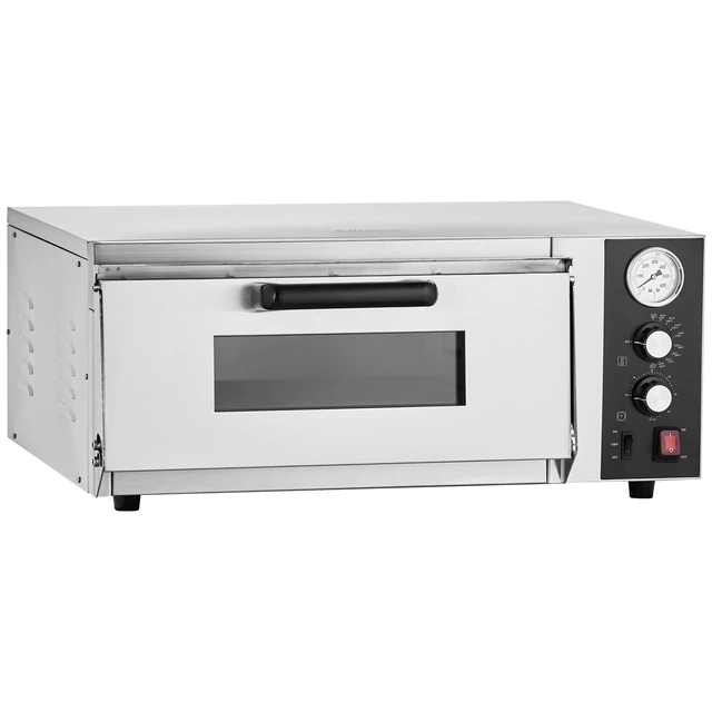 Alt view image 9 of 9 - VEVOR 18-Inch Commercial Countertop Pizza Oven Single Deck Electric Pizza Oven