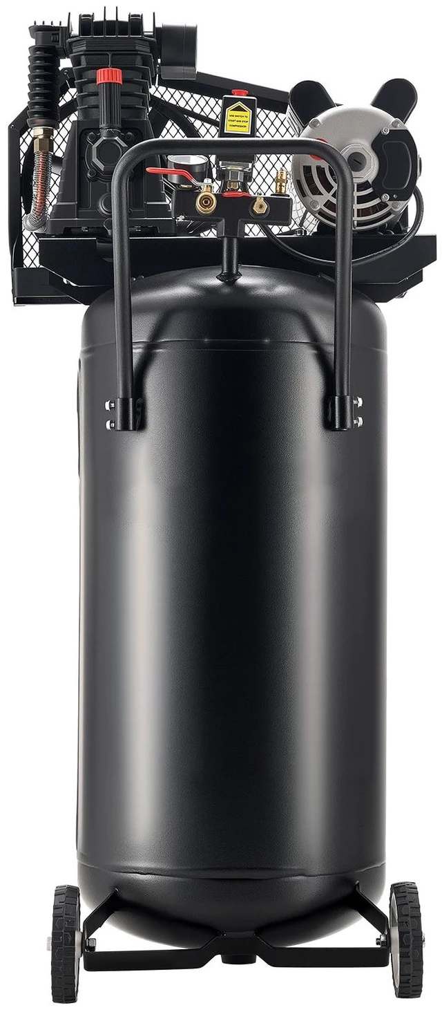 Main image of VEVOR 30-Gallon Air Compressor, 2HP 5.3SCFM at 90PSI, Max 125PSI Pressure Oil-Lubricated Air Compressor Tank, Portable on Wheels for Auto Repair, Tire Inflation, Spray Painting, Woodwork Nailing, 120V