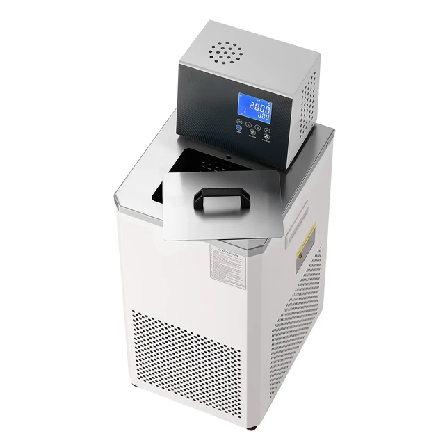 Alt view image 8 of 8 - VEVOR Laboratory Chiller Circulator, -30-100, 6 L Internal and External Dual Circulation, Low Temperature Cooling Liquid Circulator Pump Chiller, Recirculating Chiller Water Bath for Laboratory