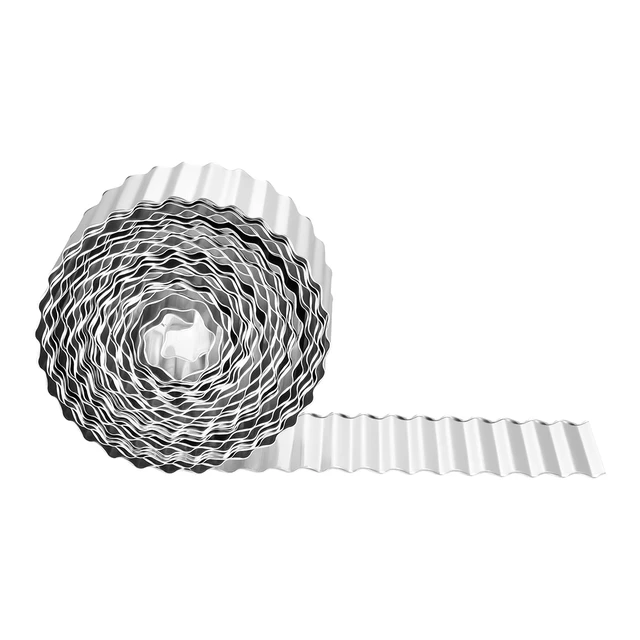 Alt view image 7 of 7 - VEVOR Galvanized Steel Landscape Edging, 50 ft x 6 in Metal Edging for Landscaping with Gloves, Easy-to-Install Bendable Metal Strips, Heavy Duty Metal Garden Edge Border for Flower Bed, Yard Pathway