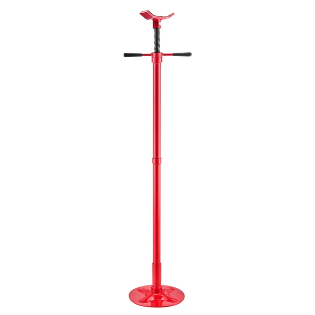 Alt view image 8 of 8 - VEVOR Underhoist Support Stand, 1/2 Ton (1102 lbs) Capacity Under Hoist Jack Stand, Lifting from 54.02" to 83.86", Bearing Mounted Spin Handle, Self-Locking Threaded Screw, Support Vehicle Components