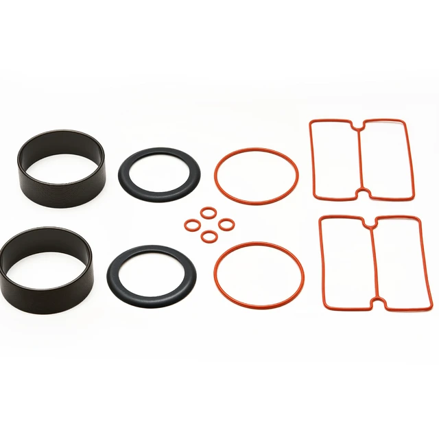 Alt view image 2 of 2 - Vevor Air Compressor Cylinder Sleeve & Compression Ring Kit, Stainless Steel Air Compressor Replacement Parts, Head Gaskets, Cylinder O-Rings, Sleeves, Piston Rings, Fits 5.2 CFM Compressors