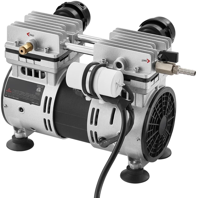 Alt view image 3 of 3 - Pond Aerator, 6.7CFM 1 HP Air Compressor, Lake Aerator for Ponds up to 3 Acres, Overheat Protection & Anti-Backflow Valve, 745W Powerful Motor, Pond Aeration Pump for Water Oxygen Circulation