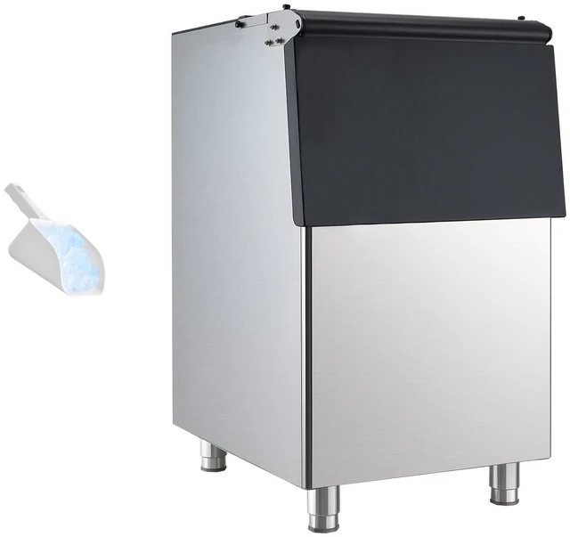 Main image of VEVOR Commercial Ice Maker Storage Bin, 250 LBS Capacity Ice-Bin, Commercial Ice Storage Bin with Adjustable Anti-slip Rubber Feet, Suitable for Restaurant Hotel and Beverage Shops