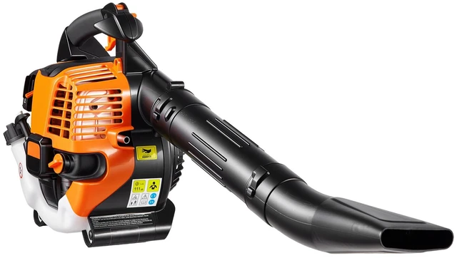 Main image of VEVOR Gas Leaf Blower, 25.4CC 4-Stroke Gas Powered Handheld Leaf Blower with 0.75L Fuel Tank, 340 CFM Air Volume, 130 MPH Air Speed, Ideal for Lawn Care, Leaves Cleaning, Yard Debris & Snow Removal