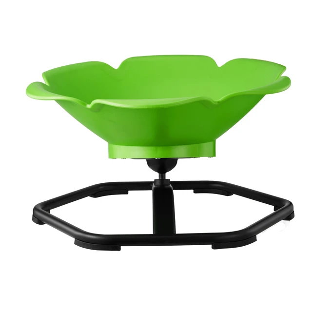 Alt view image 8 of 8 - VEVOR Kids Swivel Chair, 220 lbs Capacity, Cylinder Shape Sensory Spinning Chair, Autistic Kids Sensory Toy Seat with Non-Slip Metal Base, Toddler Sit & Spin Seat for Coordination Balance Focus, Green