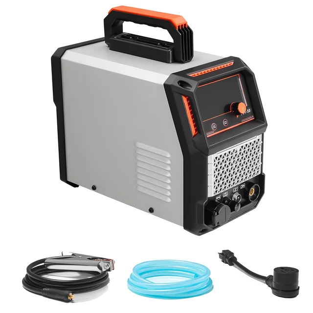 Alt view image 9 of 9 - VEVOR Plasma Cutter 50A Non-Touch Pilot Arc Plasma Cutting Machine 110V/220V