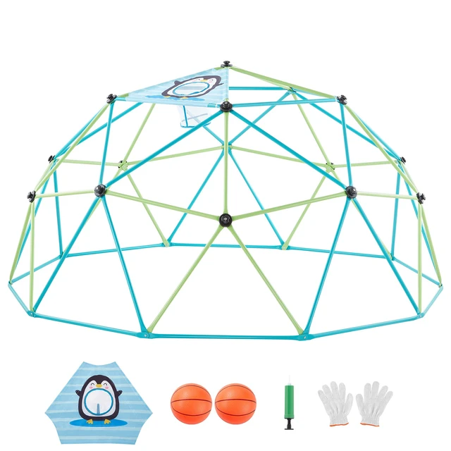 Alt view image 2 of 2 - VEVOR Climbing Dome 10FT Geometric Dome Climber Jungle Gym 1000LBS Max Loading