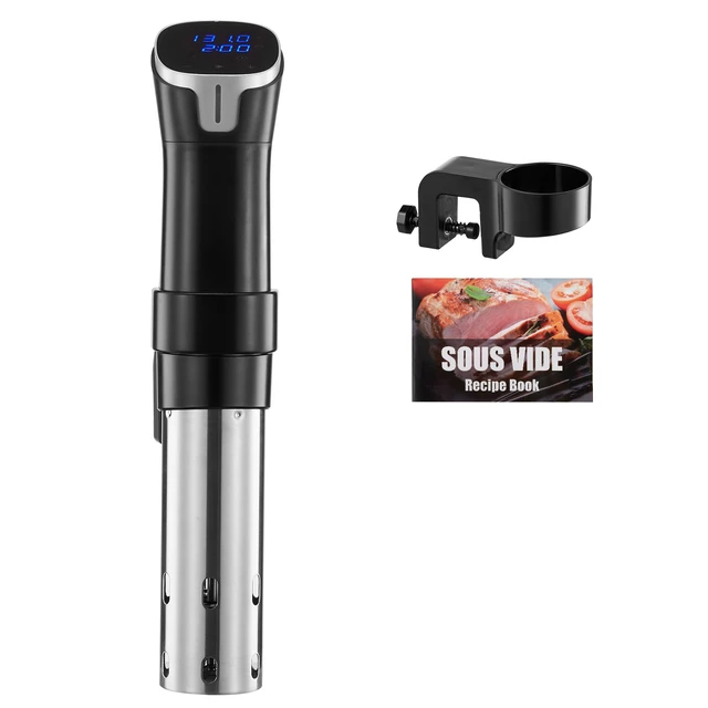 Alt view image 9 of 9 - VEVOR Sous Vide Precision Cooker, 1100W Sous-Vide Cooking Machine, WIFI Immersion Circulator with LED Digital Display, Fast-Heating, Accurate Temperature & Timer Control, SUS304 Stainless Steel