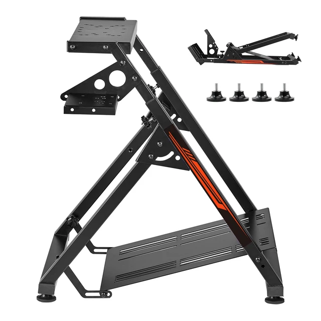 Alt view image 2 of 2 - Racing Wheel Stand Adjustable & Foldable for Logitech G923 G920 G29 G27 Compact