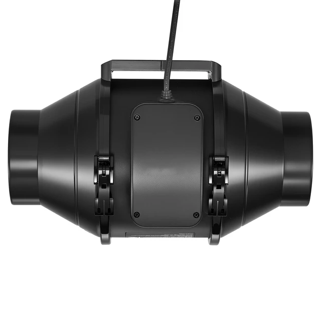 Alt view image 9 of 9 - Inline Duct Fan, 4 in Quiet Inline Exhaust Fan, 180 CFM Powerful AC-Motor Ventilation Fans for Cooling Booster, High Air Flow, Vent Blower Fans for Indoor Grow Tents Basement Hydroponics