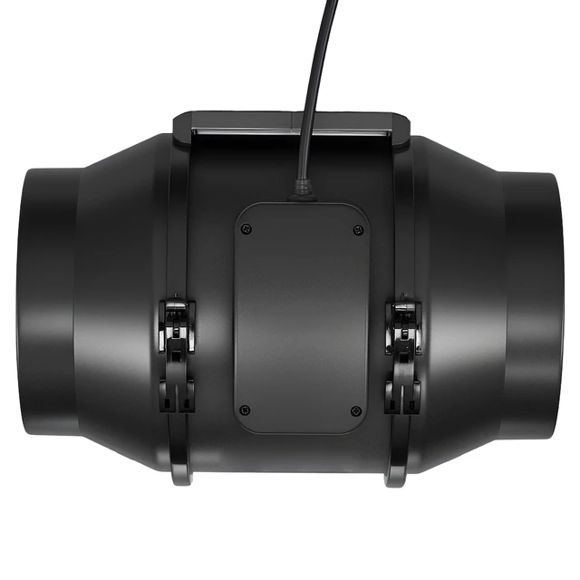 Alt view image 9 of 9 - Inline Duct Fan, 6 in Quiet Inline Exhaust Fan, 380 CFM Powerful AC-Motor Ventilation Fans for Cooling Booster, High Air Flow, Vent Blower Fans for Indoor Grow Tents Basement Hydroponics